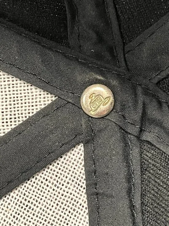 Vintage Corvette Snapback Hat OTTO Cap USA Black Red Green Underbill - Picture 13 of 14